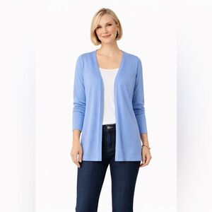 KAFFE Sky Blue Women's Cardigan NWT